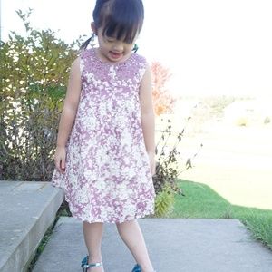 Sleeveless Print Dress
